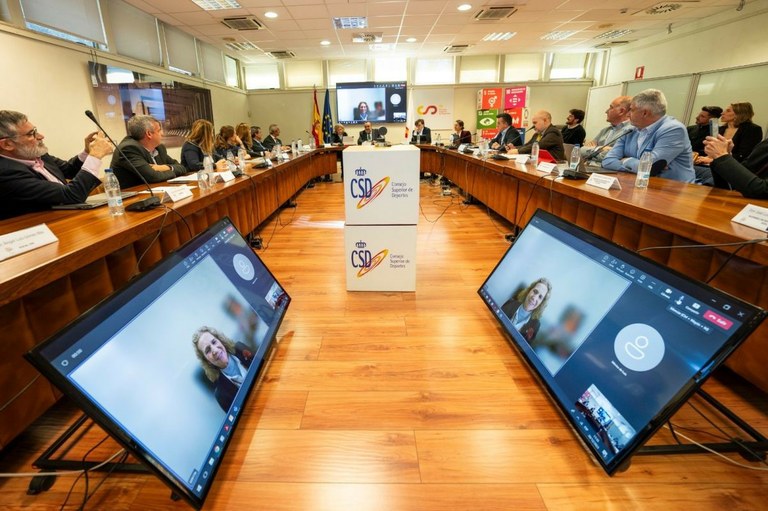 Momento de una Asamblea General del Comité Paralímpico Español | Foto del CPE
