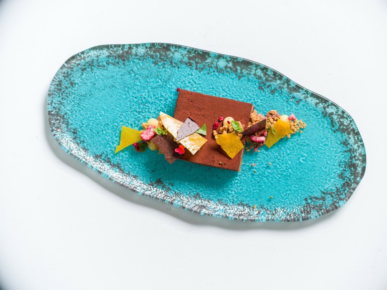 Uno de los platos del chef