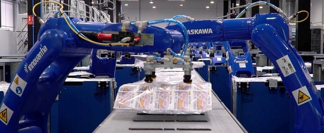 Nuevos robots del centro de producción de la ONCE