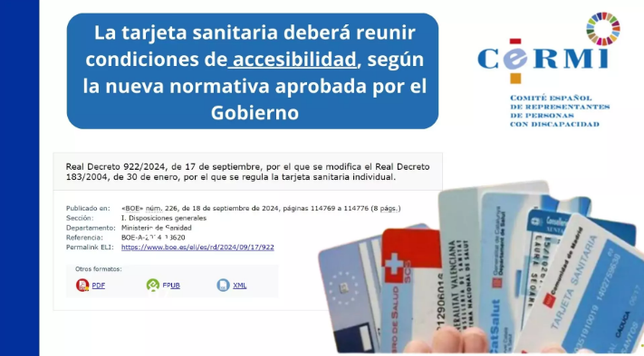 Infografía sobre la tarjeta sanitaria