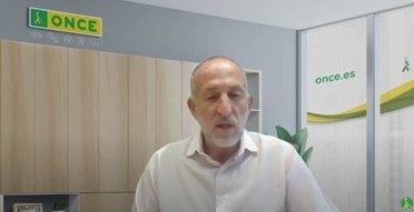 Javier Sáinz de Murieta durante su intervención online en el encuentro Cuídate, cuídame