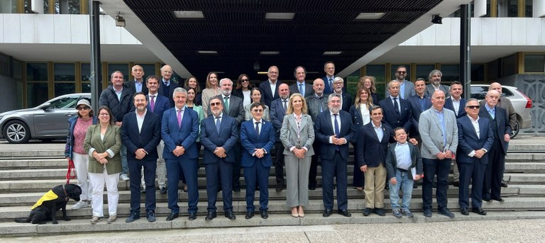 Nuevo equipo del Comité Paralímpico Español con la infanta Elena como presidenta de honor