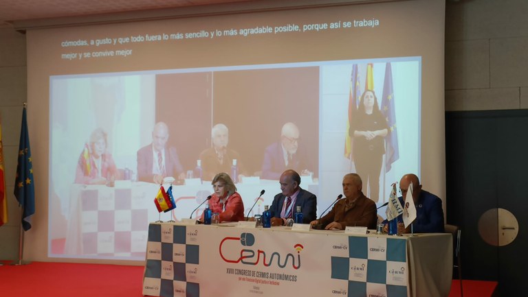 Clausura del congreso de cermis autonómicos