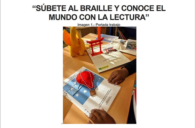 Trabajo ganador en la pasada edición