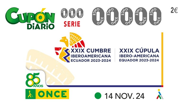 Cupón dedicado a la Cumbre