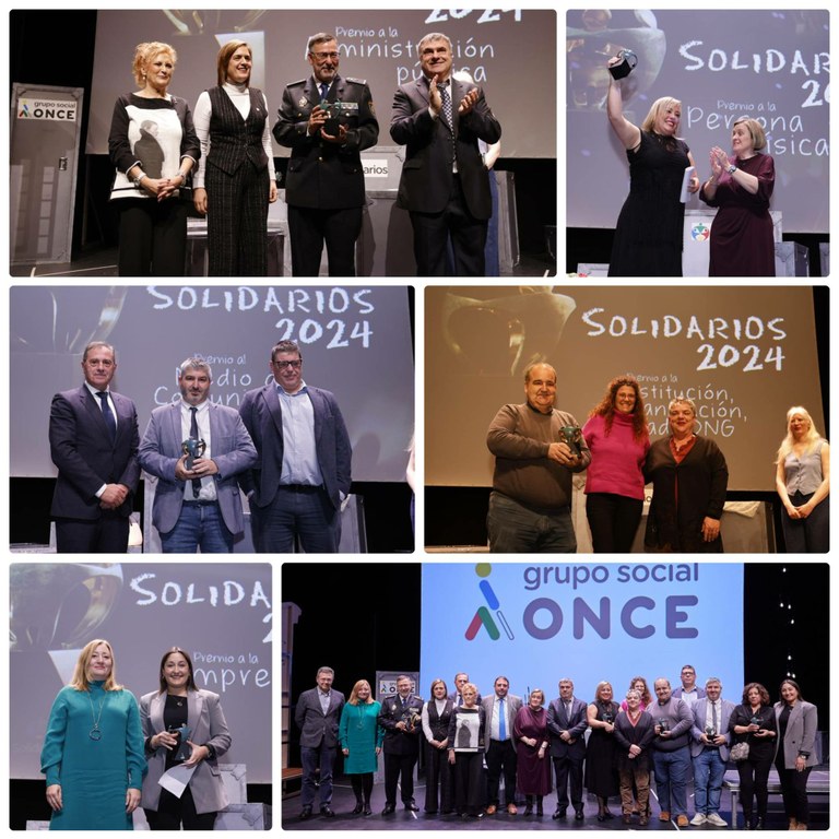 Collage Premios Solidarios Navarra 2024