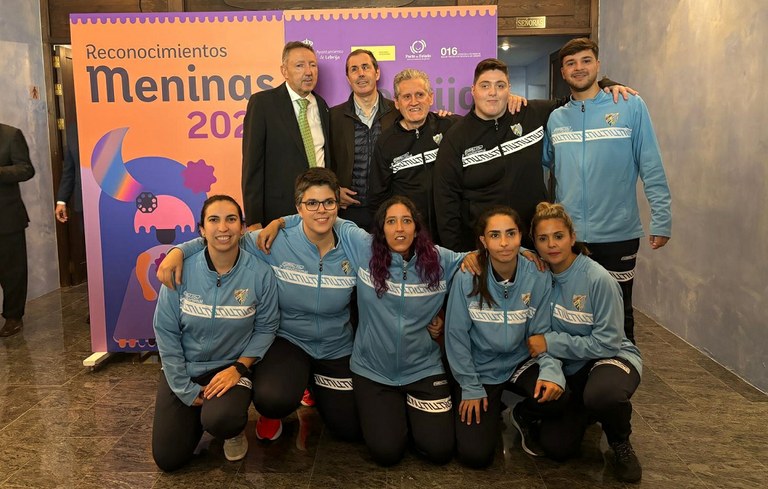 Equipo femenino de fútbol de la ONCE de Málaga