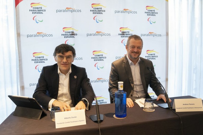 Alberto Durán y Andrew Parsons