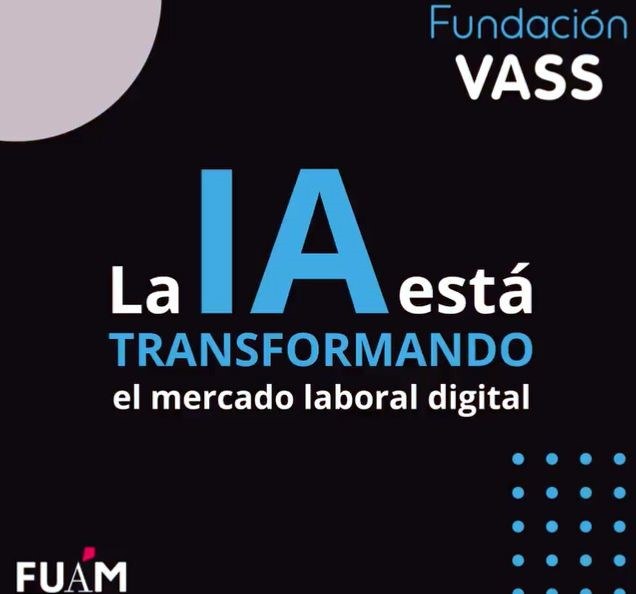 Diapositiva alusiva al estudio de la Fundación Vass