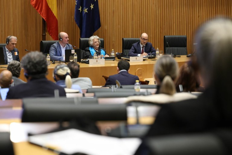 Mesa participada por la catedrática Mari Ángeles Durán en el Congreso