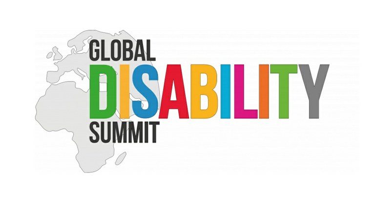 Logo de la Cumbre Global de la Discapacidad