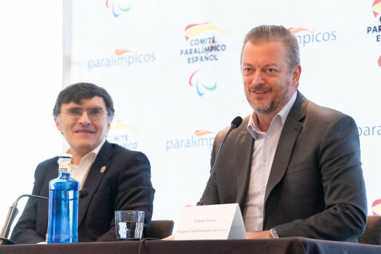 Alberto Durán y Andrew Parsons
