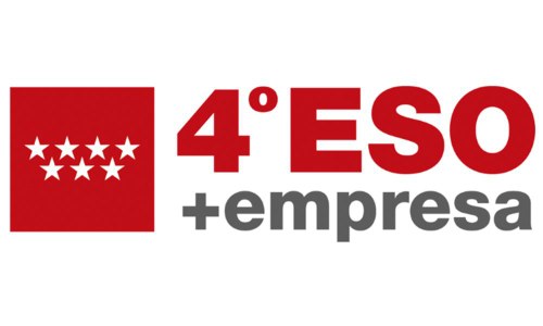Logo del programa 4º ESO + Empresa de la Comunidad de Madrid