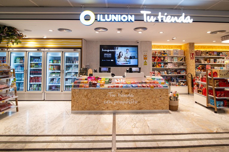 Tienda de Ilunion en el Hospital Reina Sofía de Córdoba