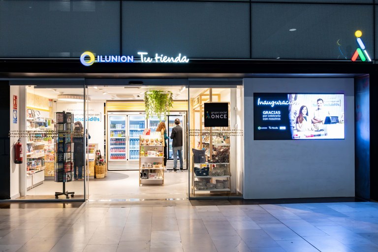 Tienda de Ilunion en el Hospital Rey Juan Carlos