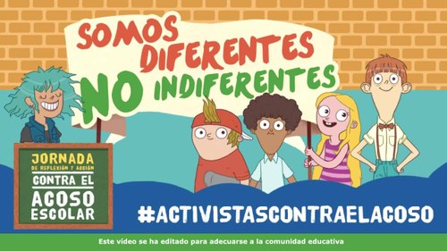 Cartel Concurso Escolar contra el acoso