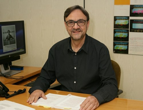 Juan José Cantalejo en su puesto de trabajo