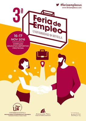 Cartel promocional de la Feria sevillana