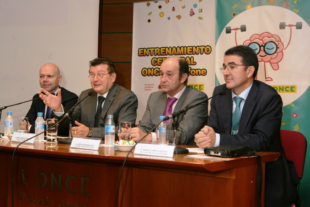 De izquierda a derecha: Javier Sánchez, Ángel Sánchez, Santiago Moreno y Andrés Ramos