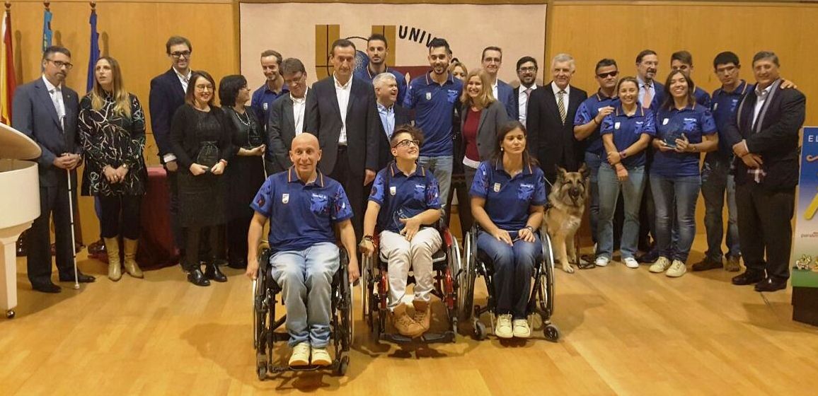 Homenajeados en la gala valenciana