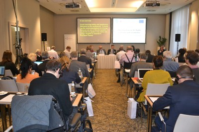 Panorámica de la conferencia en Bratislava