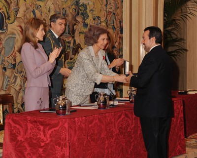 Entrega de la Gran Cruz de la Orden Civil de la Solidaridad Social a la ONCE