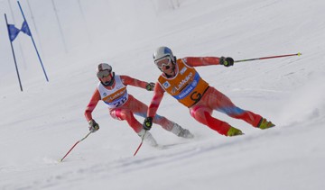 Gorce y Ferrer disputando el Campeonato de España