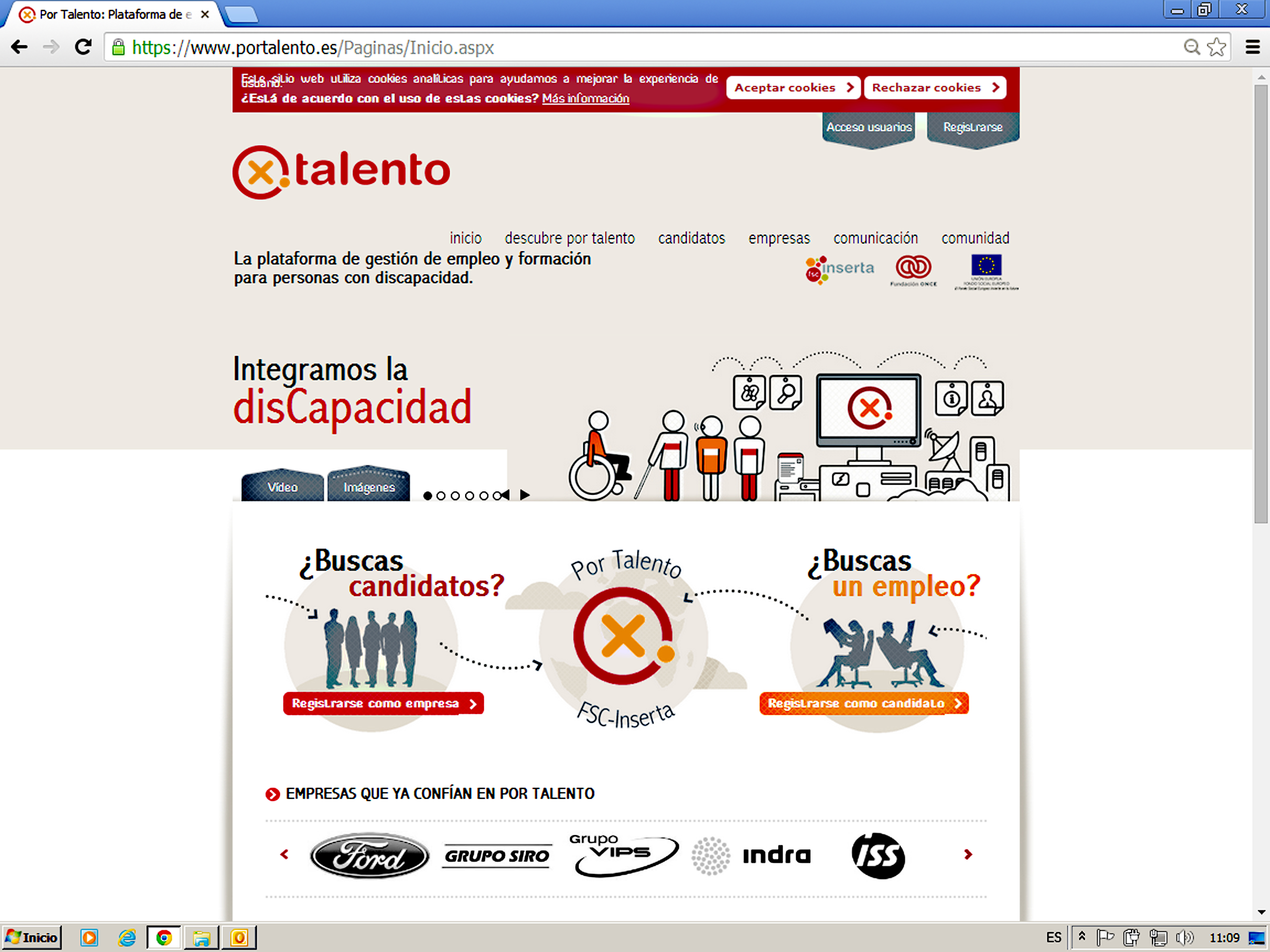 Nueva imagen de Portalento.es