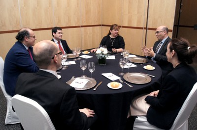 Reunión de la Fundación ONCE con la delegación Gobierno Colombia