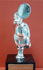 Escultura Ampe Plata