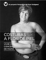Cartel de la exposición "Costuras a flor de piel"