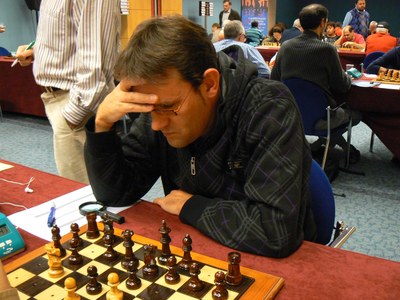Manuel Palacios en competición