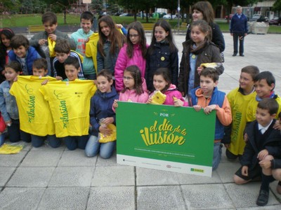 Escolares protagonistas del Día de la Ilusión en Navarra