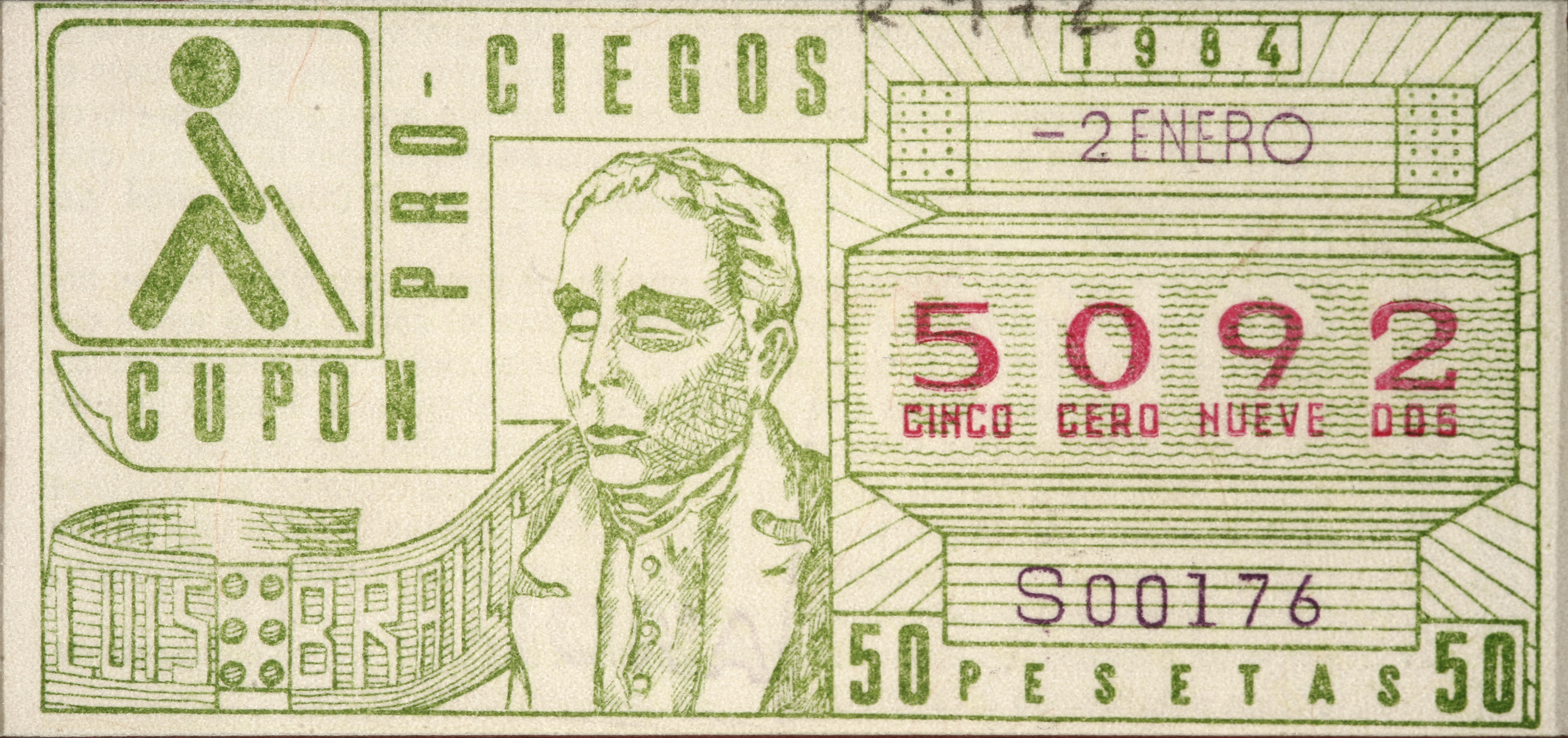 Cupón del 2 de enero de 1984