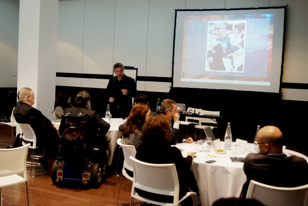 Sesión de trabajo durante las Jornadas de Directivos en Madrid