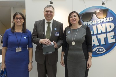 De izquierda a derecha: Bárbara Martín, Wolfgang Angermann y María Jesús Varela