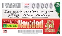 Imagen de una de las opciones de cupón del Extra de Navidad de la ONCE (modelo 1)