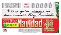 Imagen de una de las opciones de cupón del Extra de Navidad de la ONCE (modelo 2)