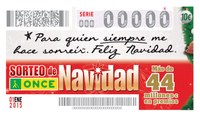 Imagen de una de las opciones de cupón del Extra de Navidad de la ONCE (modelo 2)