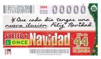 Imagen de una de las opciones de cupón del Extra de Navidad de la ONCE (modelo 3)