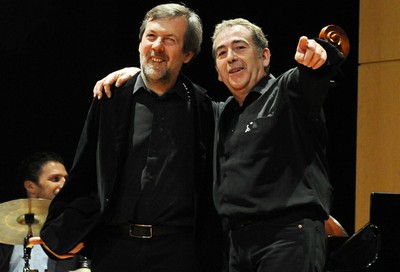 Julio Hurtado con Ignasi Terraza