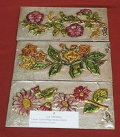 Uno de los cuadros elaborados en estaño por Tamara Corral, de Baza (Granada)