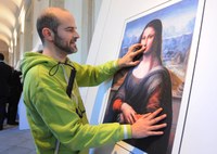 Carlos Galindos analiza "La Gioconda" del taller de Da Vinci