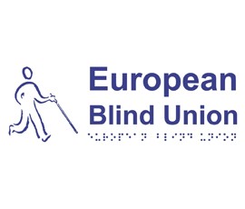 Logo de la Unión Europea de Ciegos (EBU)