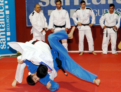 Demostración de judo paralímpico