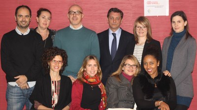 Representantes de la Red Europea de Responsabilidad Social Empresarial y Discapacidad (RSE+D) 