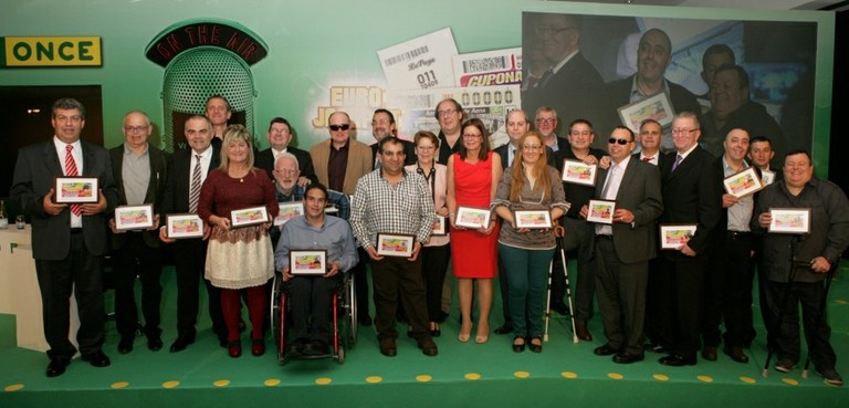 Foto de familia de los mejores vendedores de 2014