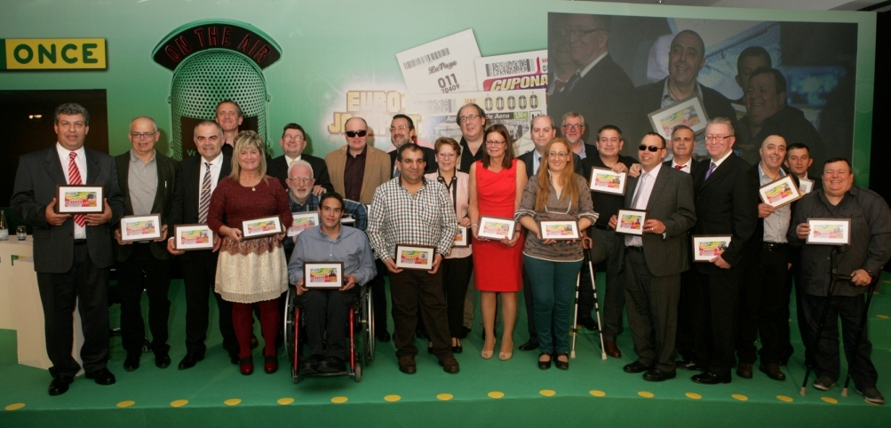Foto de familia de los mejores vendedores de 2014