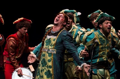Actuación de 'Los Gariditas' que, con 'La Lola se crió con cinco hermanos', obtuvo el segundo premio