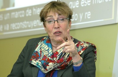 Carmen García Ribas durante su conferencia "Mujer y Liderazgo Vital"